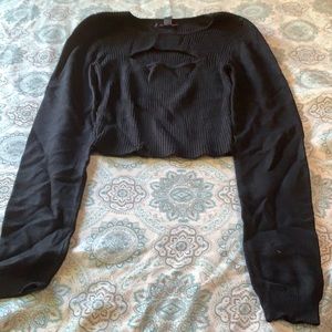 Woman Black Sweater